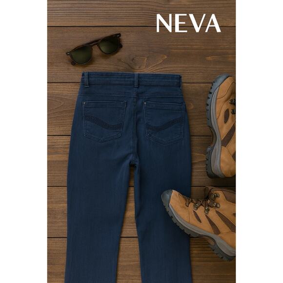 Neva Charcoal Gray Bootcut Jeans Sz. 13 35” Inseam - Picture 2 of 7